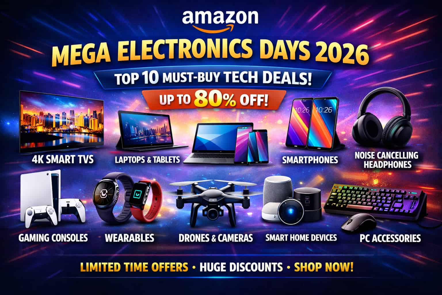 Amazon Mega Electronics Days 2026