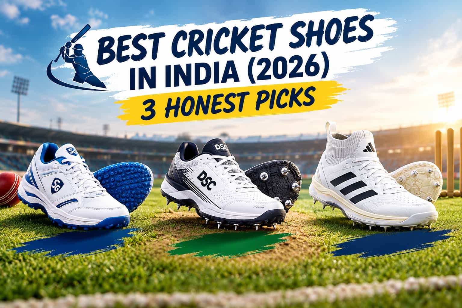 Best Cricket Shoes in India 2026
