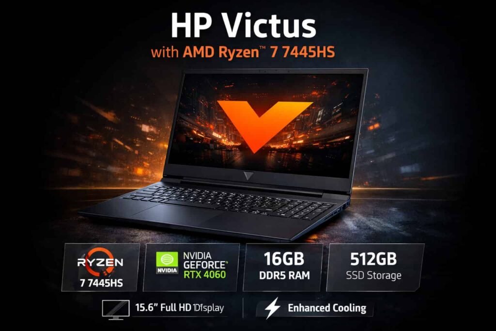 HP Victus (AMD Ryzen 7 7445HS)