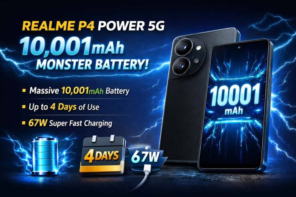 Realme P4 Power 5G Battery Performance