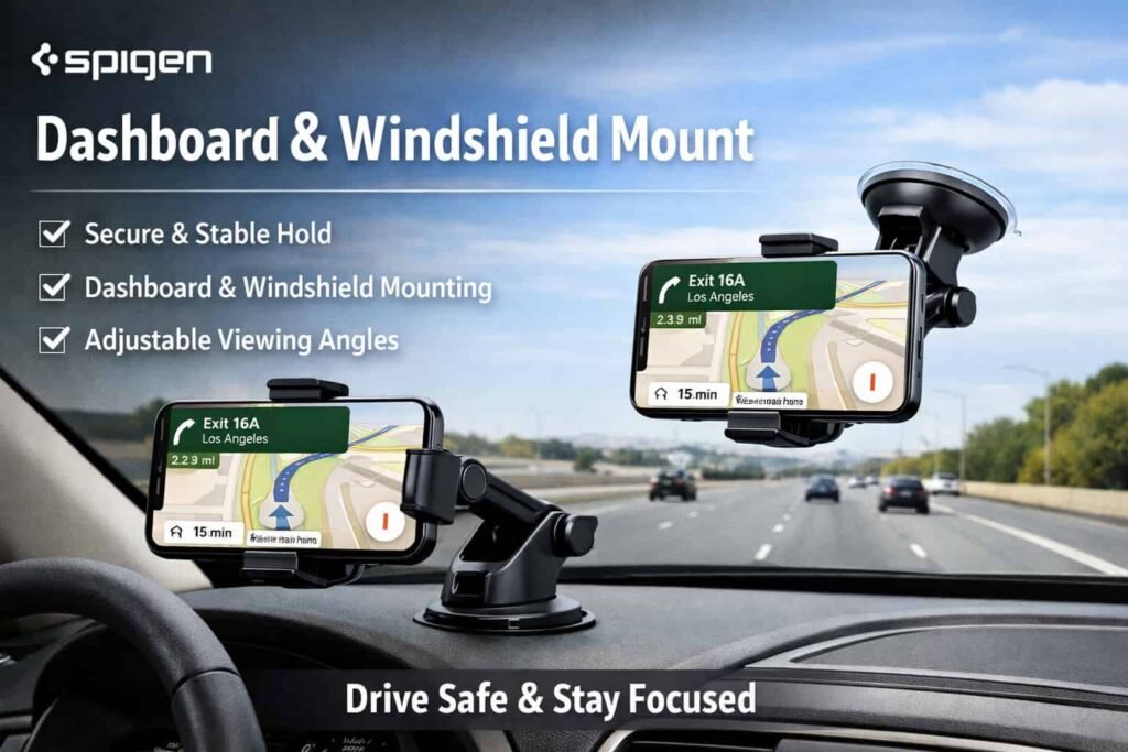 Spigen Dashboard and Windshield Mount
