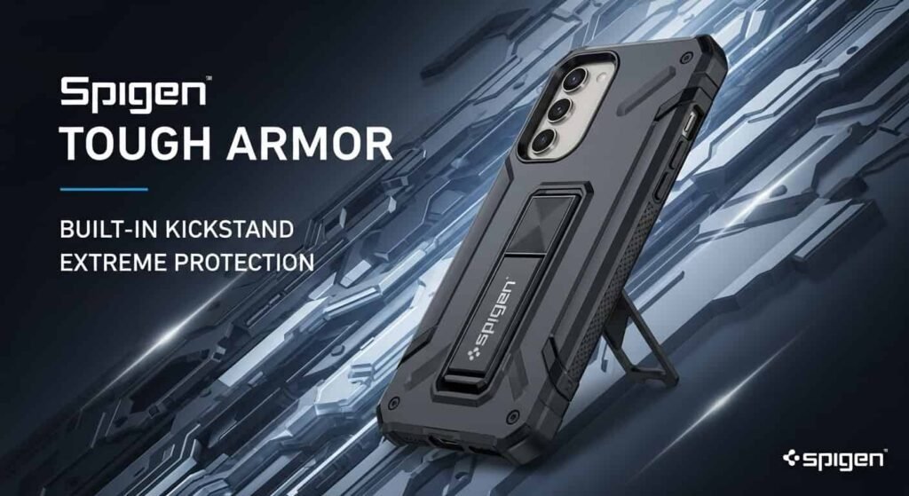 Spigen Tough Armor (Best with Kickstand)