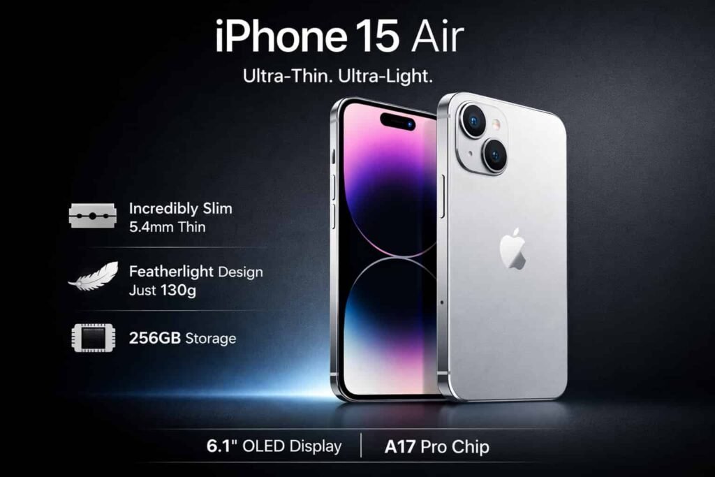 iPhone Air (256GB) – The Thinnest Flagship