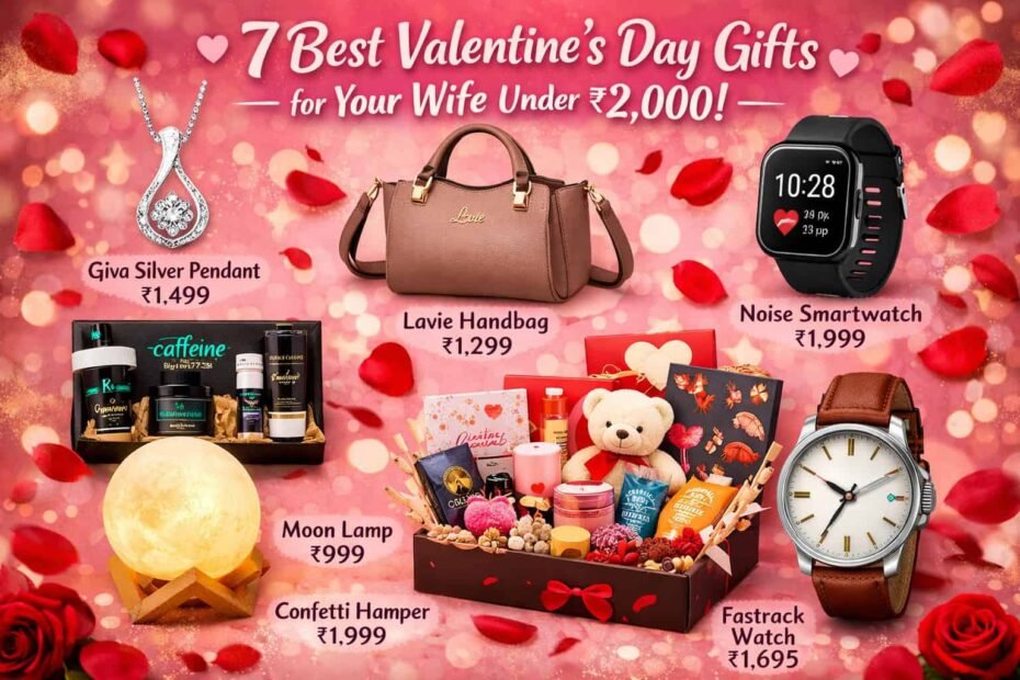 7 Best Gift Ideas for Wife Under 2000