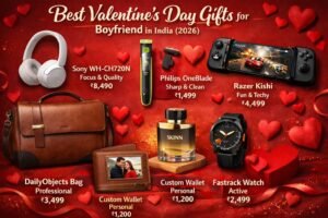 Best Valentine’s Day Gifts for Boyfriend in India (2026)