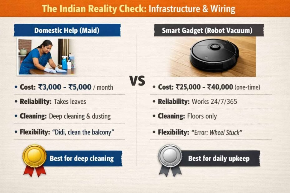 The Indian Reality Check Infrastructure & Wiring