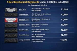 Best Mechanical Keyboard Under 3000