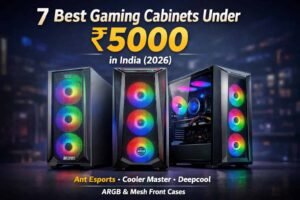7 Best PC Gaming Cabinets Under ₹5,000 in India