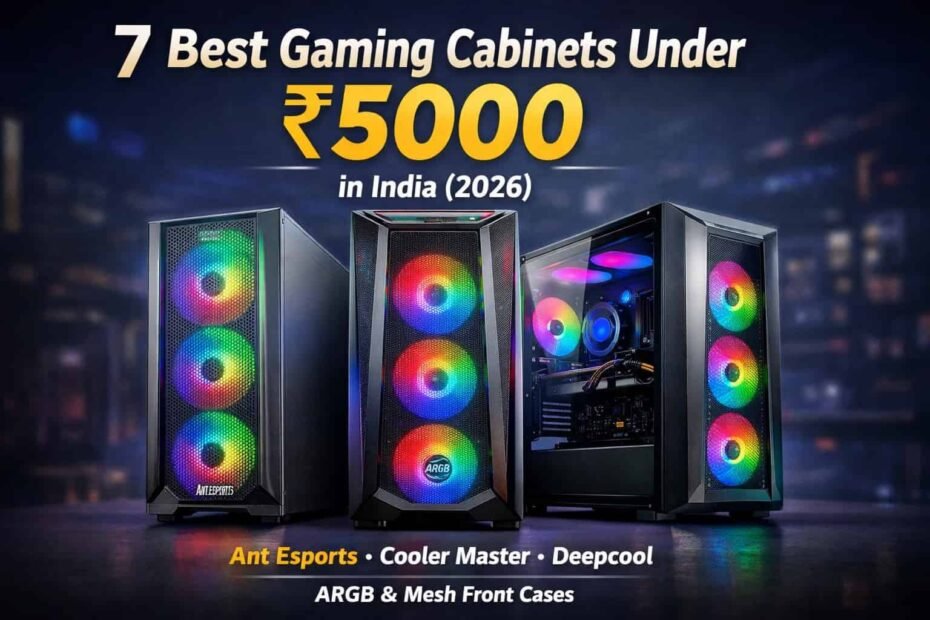 7 Best PC Gaming Cabinets Under ₹5,000 in India