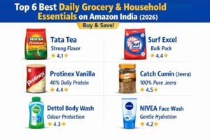 Top 6 Best Daily Grocery & Household Essentials on Amazon India (2026)