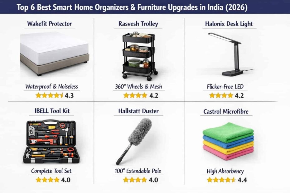 Top 6 Best Smart Home Organizers & Furniture Upgrades in India