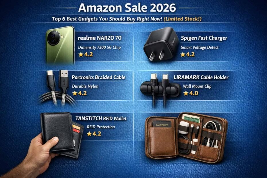 Amazon Sale 2026 Top 6 Best Gadgets You Should Buy Right Now