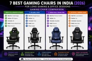 7 best gaming chairs in India