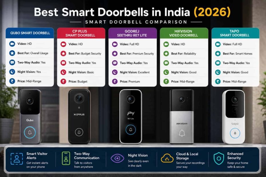 Best Smart Doorbells in India (2026)