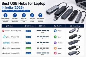 Best USB Hubs for Laptop in India (2026)
