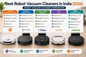 Best robot vacuums in India 2026