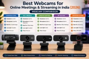 Best webcams for online meetings in India