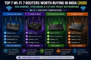 Top Wi-Fi 7 routers in India