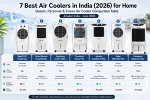 7 best air coolers in India 2026