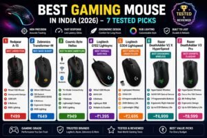 Best gaming mouse in India 2026