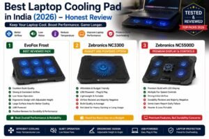 Best laptop cooling pads in India 2026