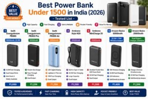 Best power banks under ₹1500 in India