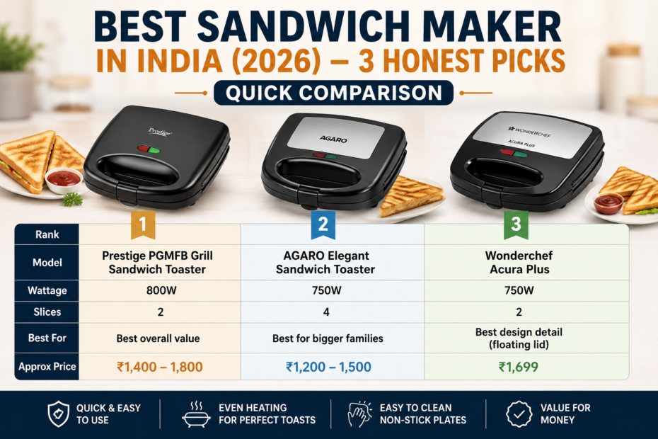 Best Sandwich Maker in India (2026)
