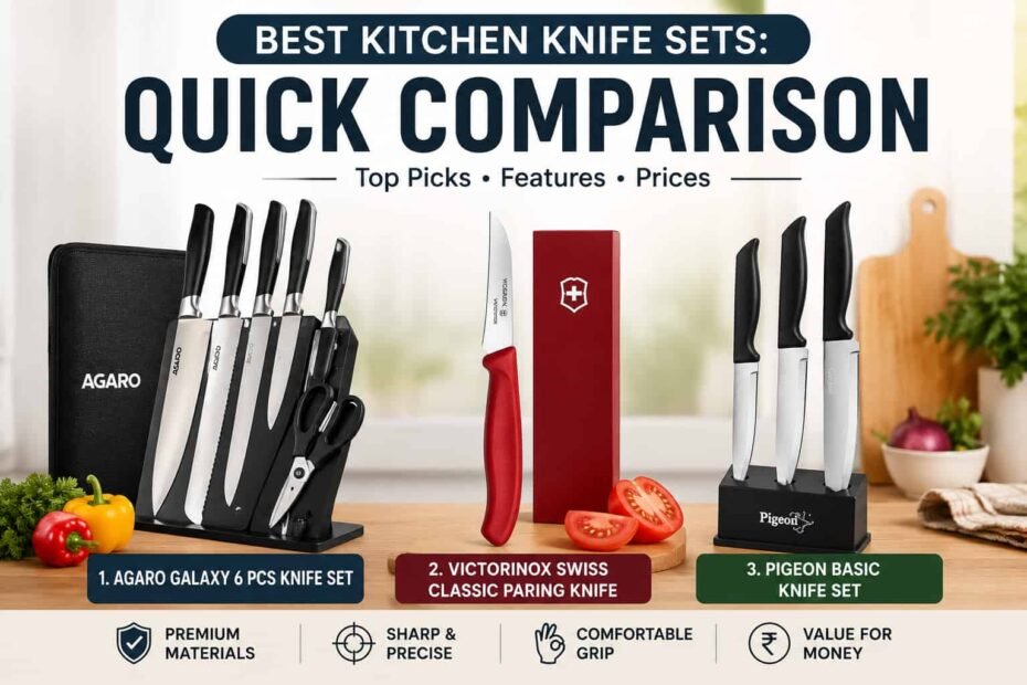 Best kitchen knife sets comparison