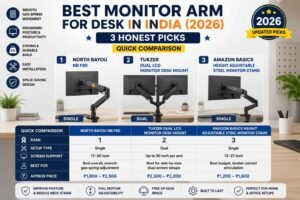 Best monitor arms for Indian desks