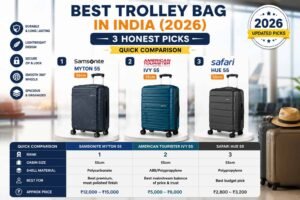 best trolley bags in india 2026