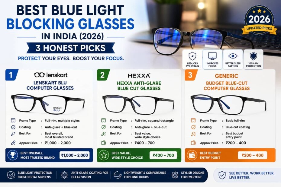 Best Blue Light Glasses in India 2026